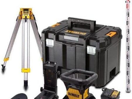 DeWalt DCK374D1R-QW KIT.Láser Rotativo rojo con batería 18V 2.0Ah.Reacondicionado For Discount