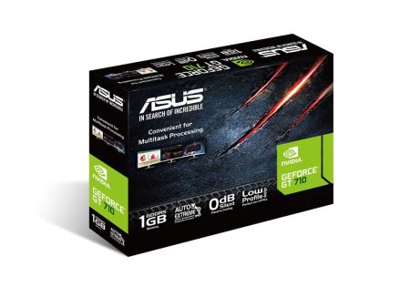 Asus GeForce GT 710 1GB GDDR5 LP Tarjeta Gráfica Caja Abierta Fashion